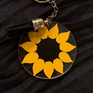 Sunflower Keychain